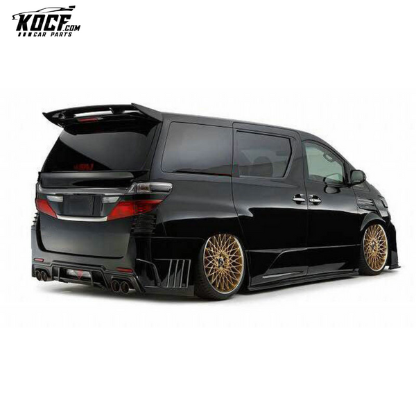 08-15 ALPHARD VELLFIRE 20 SERIES AH20 SS STYLE REAR BUMPER