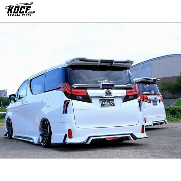 15 ONWARDS VELLFIRE 30 SERIES AH30 BPG STYLE REAR SPOILER