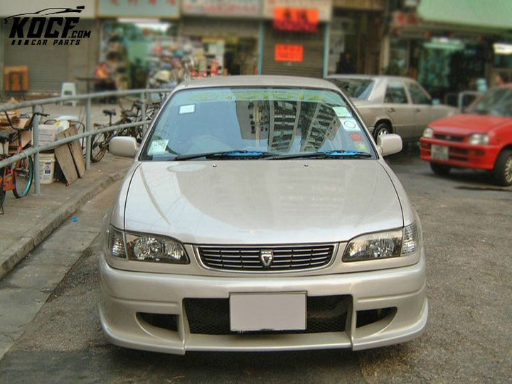 98-00 COROLLA AE110 TR STYLE FRONT BUMPER (4 DOOR SALOON)