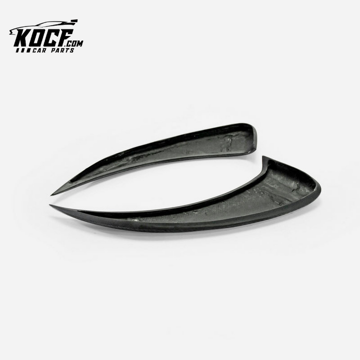 13-16 PORSCHE 981 BOXSTER GT TYPE SIDE DUCT VENTS (WITH GT4 LETTER)