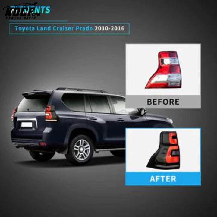 LED Rear lamps For Toyota Land Cruiser Prado 2010-2016 Aftermarket Tail lights