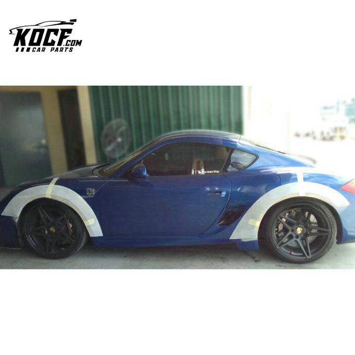 06-12 PORSCHE CAYMAN 987 EPA TYPE FRONT ARCH FLARES 4PCS (+25MM)