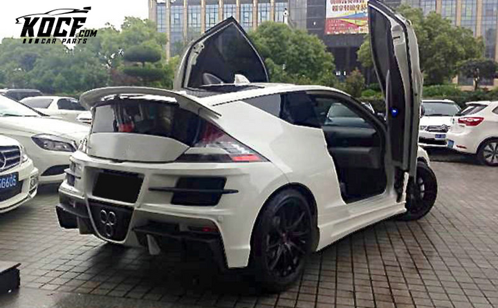 10.2 -12.8 CR-Z ZF1 SBLK STYLE REAR WING