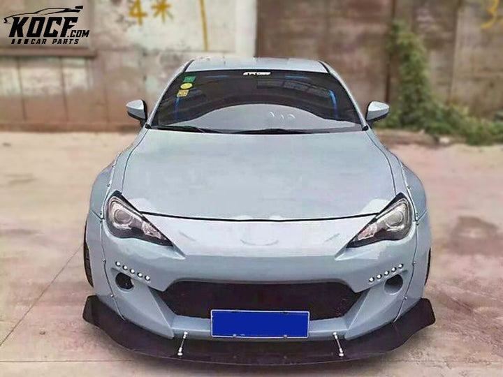 BRZ FT86 GT86 FRS RBV2 FRONT BUMPER WITH FRONT LIP & CANARDS