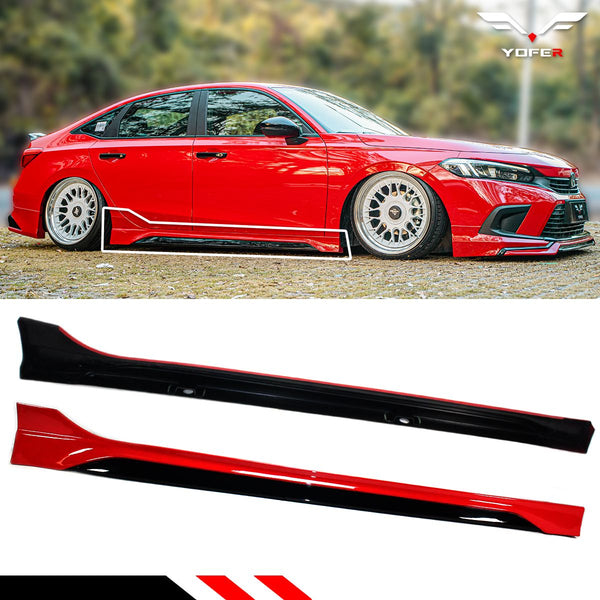 Side Skirts Compatible 2022+ Honda Civic All Models