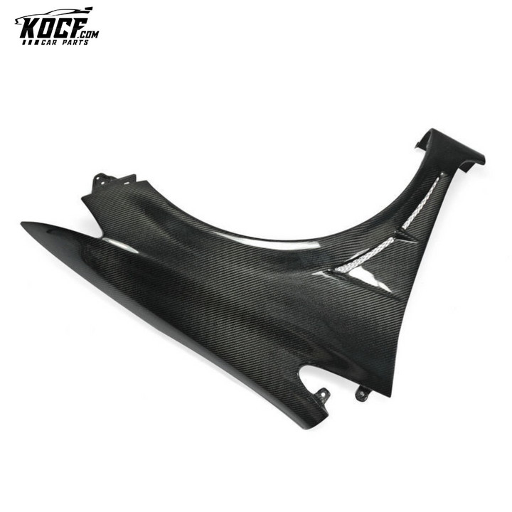 9TH GENERATION CIVIC 2012-2014 FB2 FB4 FB6 JS STYLE VENTED WIDER FRONT FENDER +20MM CARBON FIBER- USA WAREHOUSE