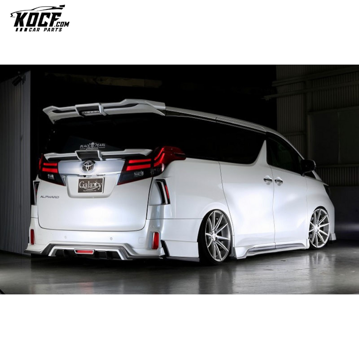 15 ONWARDS VELLFIRE 30 SERIES AH30 BPG STYLE REAR SPOILER