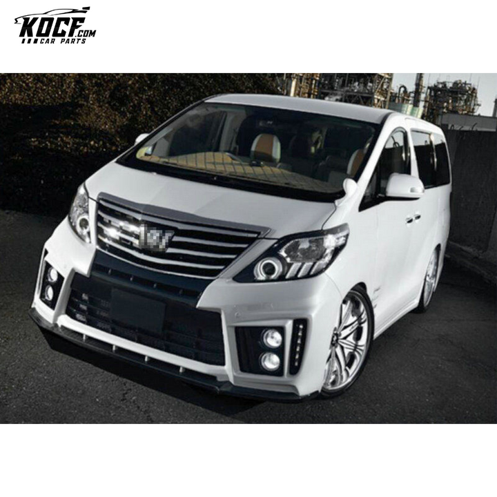 12-14 ALPHARD 20 SERIES AH20 FACELIFTED ADM STYLE FRONT LIP