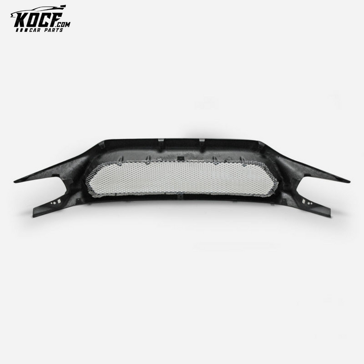 17 ONWARDS CIVIC TYPE R FK8 JS STYLE FRONT GRILL (ALSO FIT FC1/FK7 NEED CUT ONE SHORT PANEL) FORGED CARBON LOOK- USA WAREHOUSE