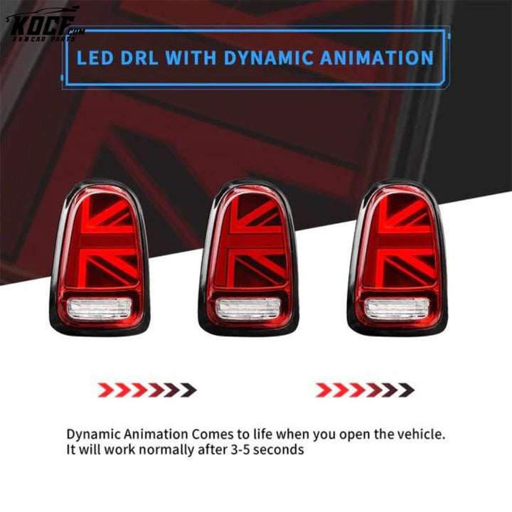 LED Tail Lights Fits BMW Mini Countryman F60 2017-2022 Mini Cooper Rear lamps Assembly