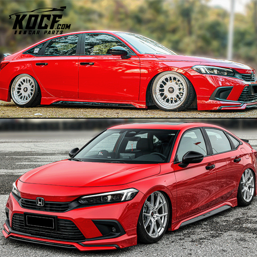 Yofer Side Skirts for 11th Gen 2022+ Honda Civic Compatible Side Skirts - VIP Price