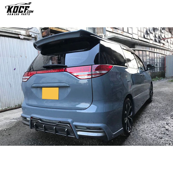 16 ON ESTIMA ACR50 XR50 SBZ STYLE REAR SPOILER(FACELIFTED , FITTED WITH B-ESTIMA-RS-OE-16 )