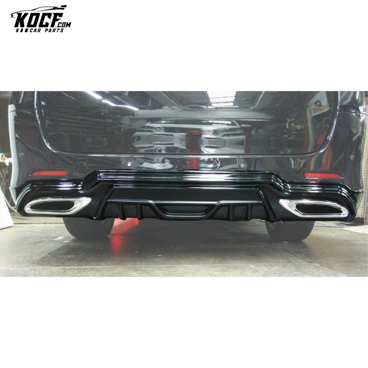 08-15 ALPHARD VELLFIRE 20 SERIES AH20 WD STYLE REAR LIP