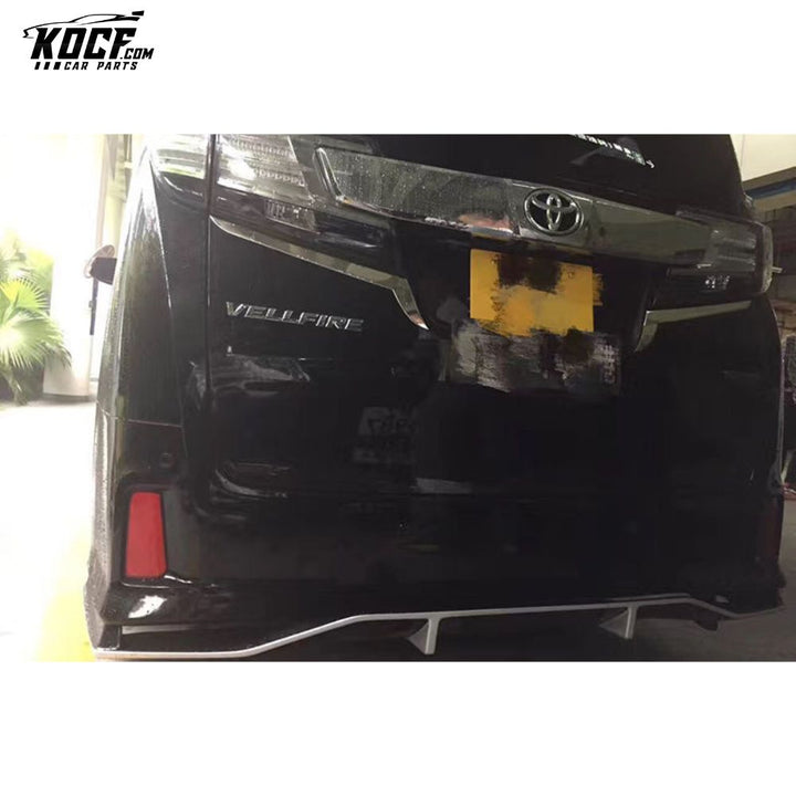 15 ONWARDS VELLFIRE 30 SERIES AH30 KUL STYLE REAR LIP