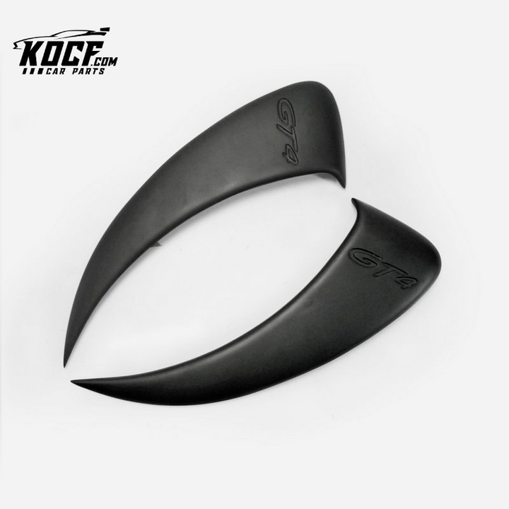 13-16 PORSCHE 981 BOXSTER GT TYPE SIDE DUCT VENTS (WITH GT4 LETTER)