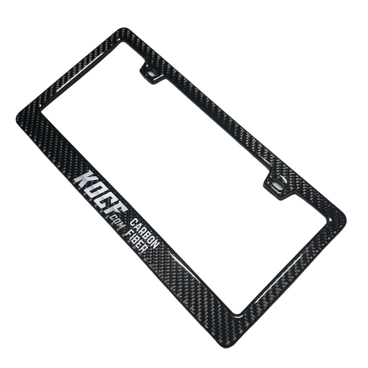 Carbon Fiber License Plate Frame - VIP Price