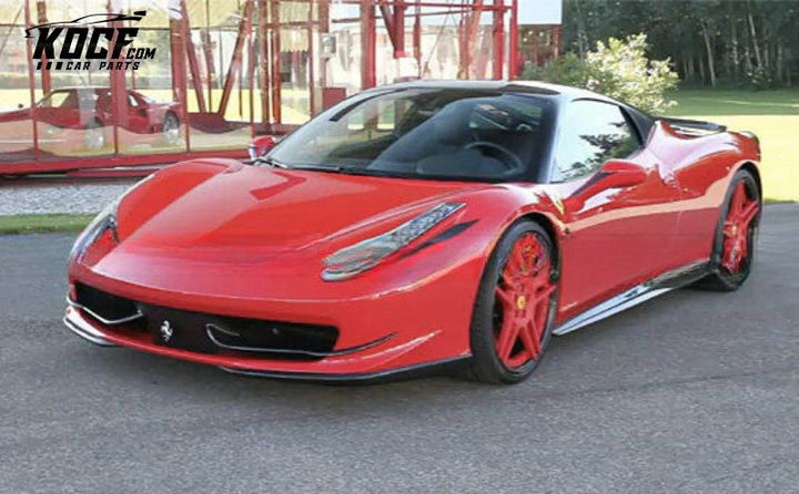 FERRARI 458 EPA STYLE FRONT LIP 2PCS