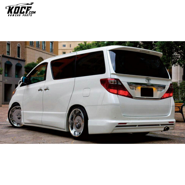 08-15 ALPHARD VELLFIRE 20 SERIES AH20 AD STYLE SIDE SKIRT