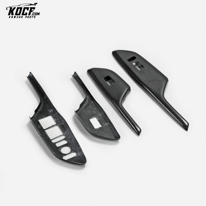 17 ONWARDS CIVIC TYPE R FK8 FRONT & REAR DOOR WINDOW SWITCH TRIM (4PCS)(RHD ONLY)