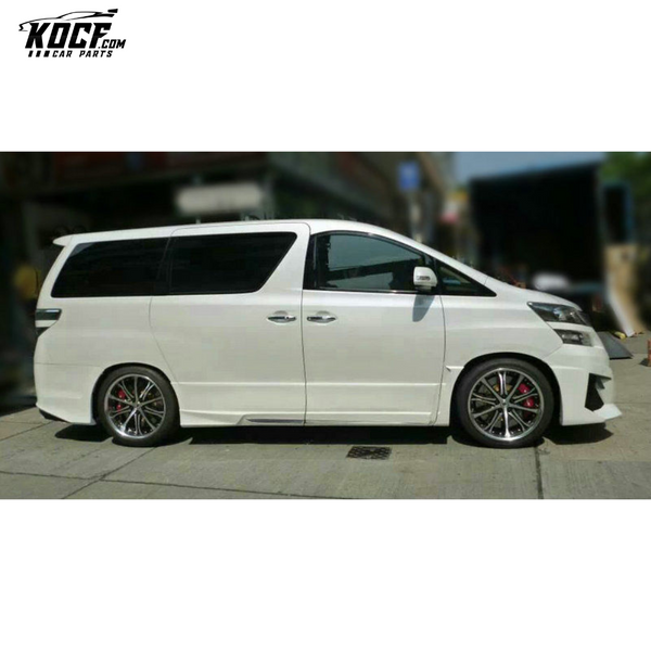 08-15 ALPHARD VELLFIRE 20 SERIES AH20 WD STYLE FRONT & REAR DOOR PANEL 6PCS