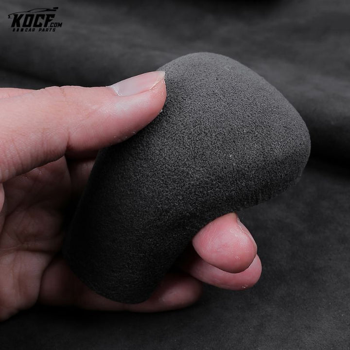 Suede Alcantara Interior Accessory Gear Stick Shift Knob Cover for Toyota Camry, Corolla, Avalon - VIP Price