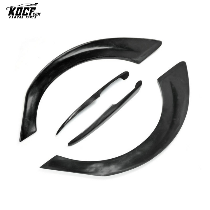 CIVIC FD2 M AND M REAR WIDE FENDER FLARES 4PCS