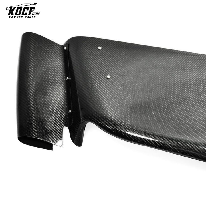 03-08 Z33 350Z INFINITI G35 COUPE 2D JDM TS STYLE REAR DIFFUSER 6PCS (WITH FITTING) CARBON FIBER - USA WAREHOUSE