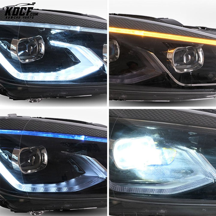 LED Headlights For Volkswagen Golf Mk6 2009-2014