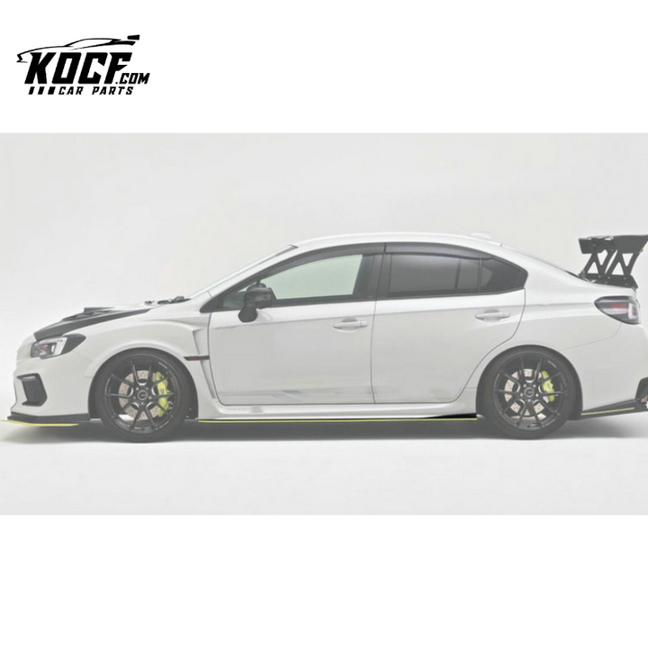 14-18 WRX STI S4 VAB VAF VRSA1 STYLE SIDE SKIRT EXTENSION