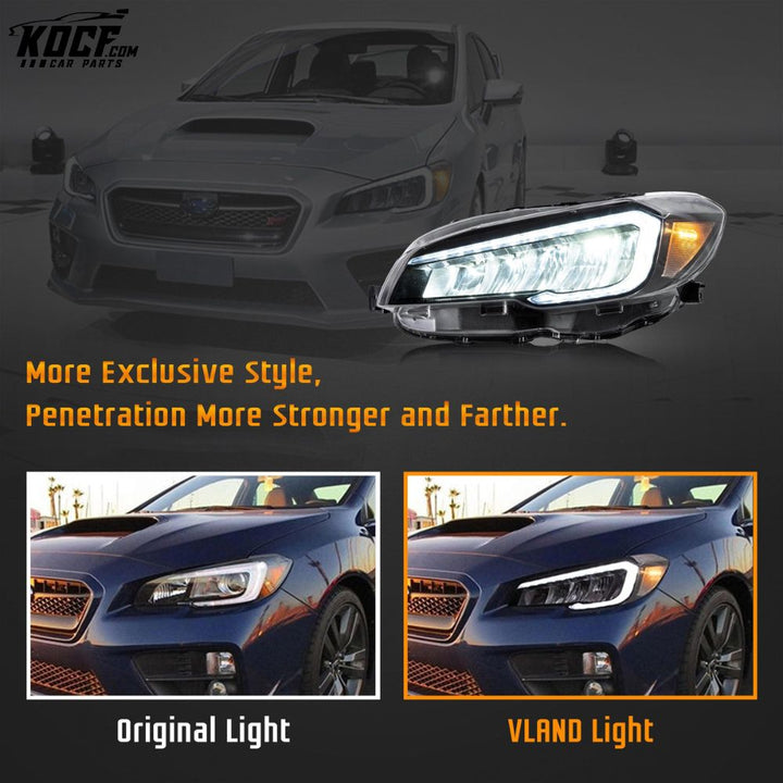 LED Headlights For Subaru WRX 2015-2021