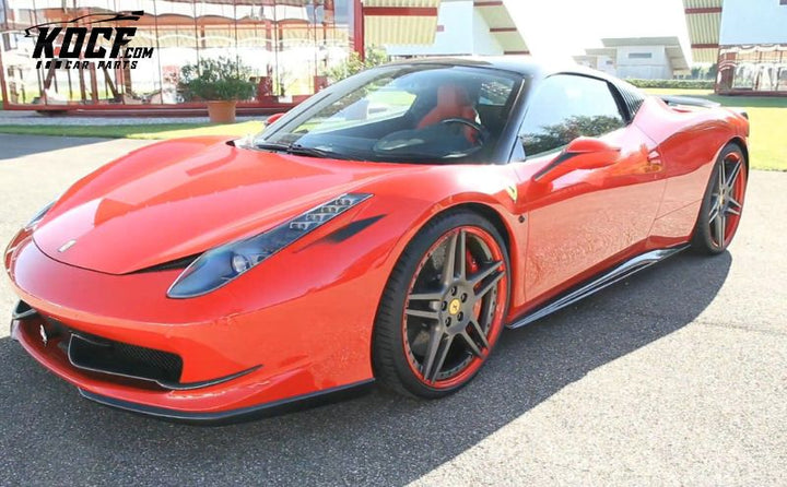 FERRARI 458 EPA STYLE FRONT LIP 2PCS