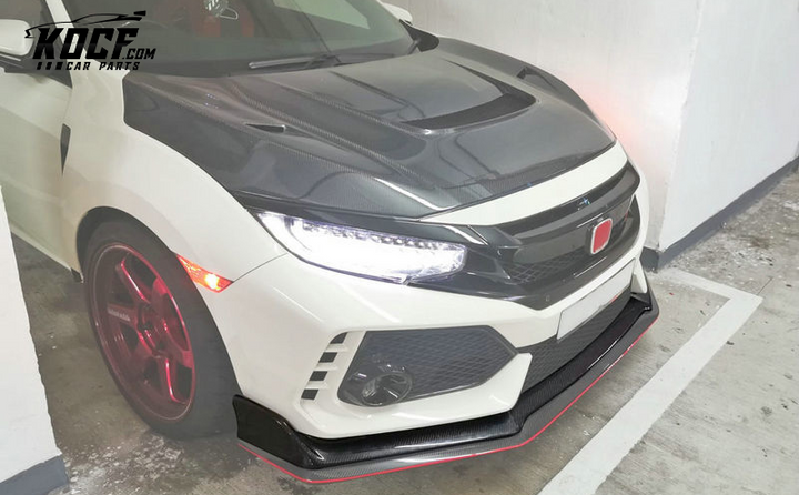 FK8 CIVIC TYPE-R OEM FRONT LIP - USA WAREHOUSE