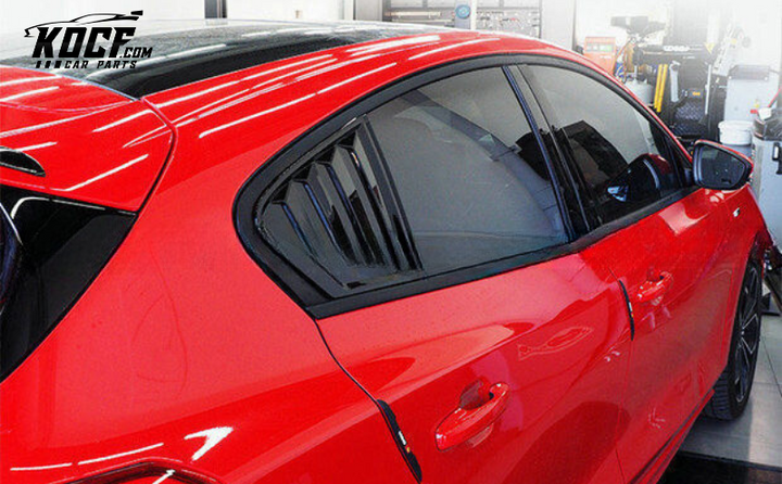 18 ONWARDS FOCUS MARK 4 EP STYLE REAR WINDOW LOUVER (4 DOOR HATCH BACK)