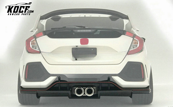 17 ONWARDS CIVIC TYPE R FK8 VRSAR1 STYLE REAR DIFFUSER