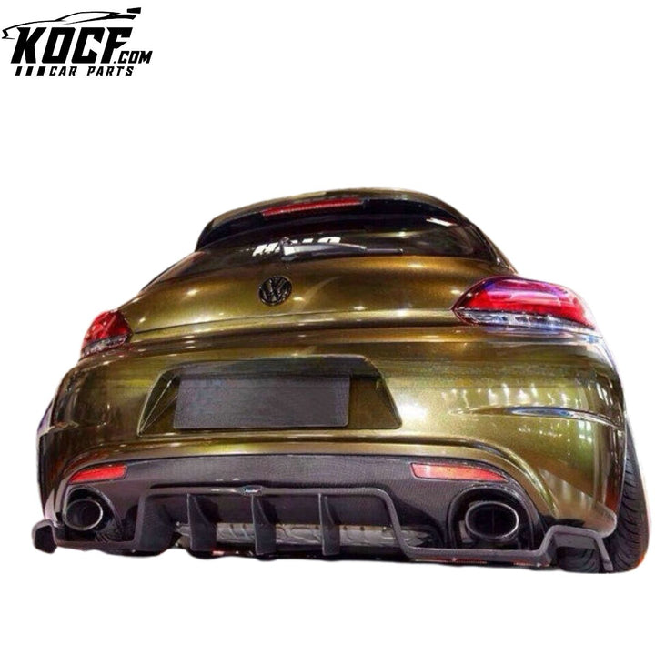 SCIROCCO R KT STYLE REAR DIFFUSER WITH BOTTOM LIP (2PCS)