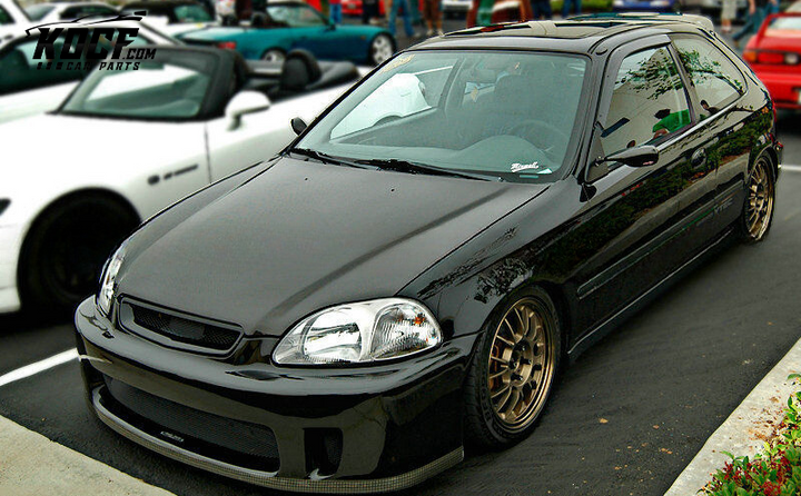 96-98 EK CIVIC AWK STYLE FRONT BUMPER