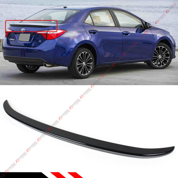 Rear Roof Spoiler Compatible 2014-2019 Totyota Corolla 4 Door Sedan Model