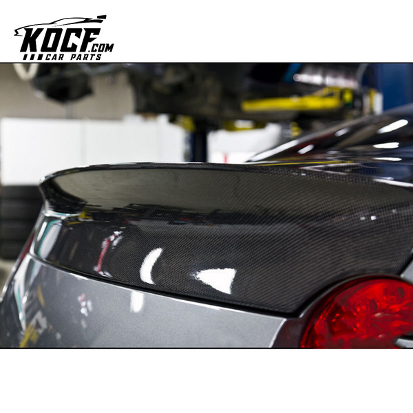 R35 GTR DO STYLE REAR TRUNK HONEYCOMB WEAVE CARBON FIBER