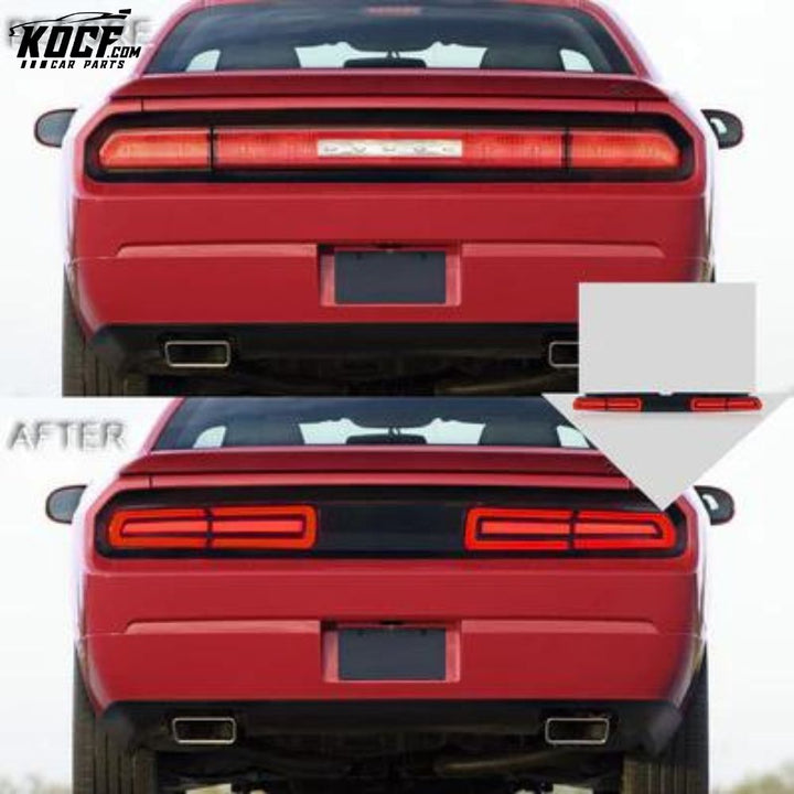 LED Tail Lights For 2008-2014 Dodge Challenger Aftermarket Rear Lamps