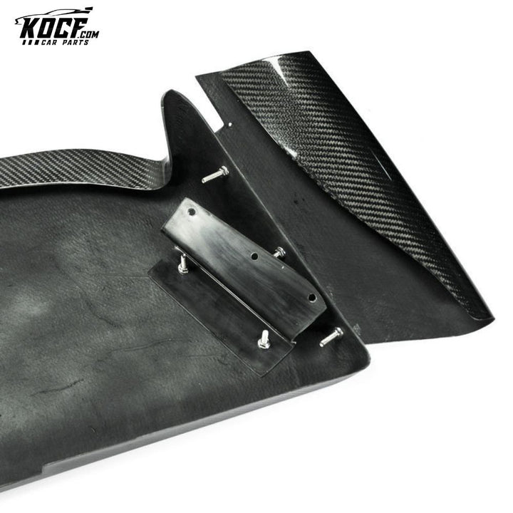 03-08 Z33 350Z INFINITI G35 COUPE 2D JDM TS STYLE REAR DIFFUSER 6PCS (WITH FITTING) CARBON FIBER - USA WAREHOUSE