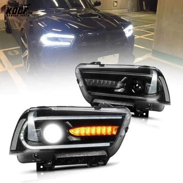 LED Headlights For Dodge Charger 2011-2014 Front lamps Assembly