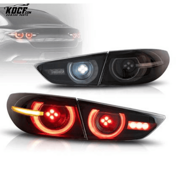 LED Tail Lights For Mazda 3 Axela Sedan 2019 2020 2021 Aftermarket Rear Lights