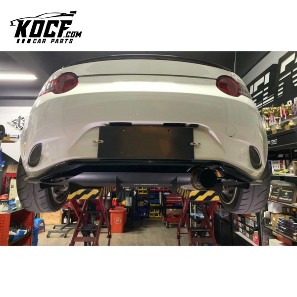 MX5 MIATA ND VE-STYLE REAR DIFFUSER (WITH 4PCS METAL FITTING)