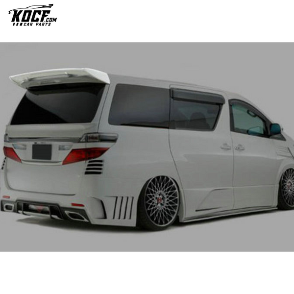 08-15 ALPHARD VELLFIRE 20 SERIES AH20 SS STYLE REAR SPOILER