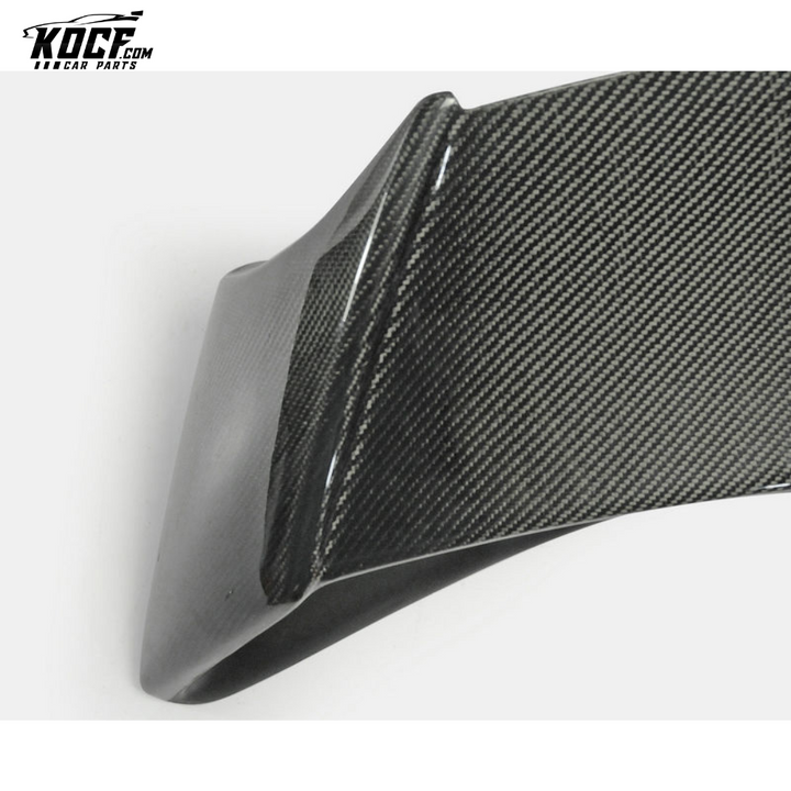 09 ONWARDS 370Z Z34 AM STYLE REAR WING (WITH BRAKE LIGHTS) PORTION CARBON (BLADE) - USA WAREHOUSE