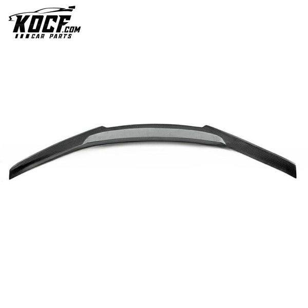 2014-2017 BMW M4 F82 F83 M4 (Hard Top) M4 (V) Style Real Carbon Fiber Rear Spoiler