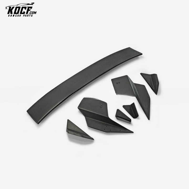 17 ONWARDS CIVIC TYPE R FK8 TYPE M REAR SPOILER CARBON FIBER - USA WAREHOUSE