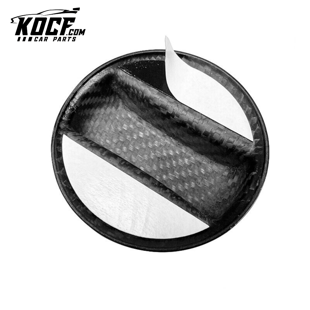 Gas Fuel Cap Cover Compatible for Toyotas Real Carbon Fiber - VIP Price