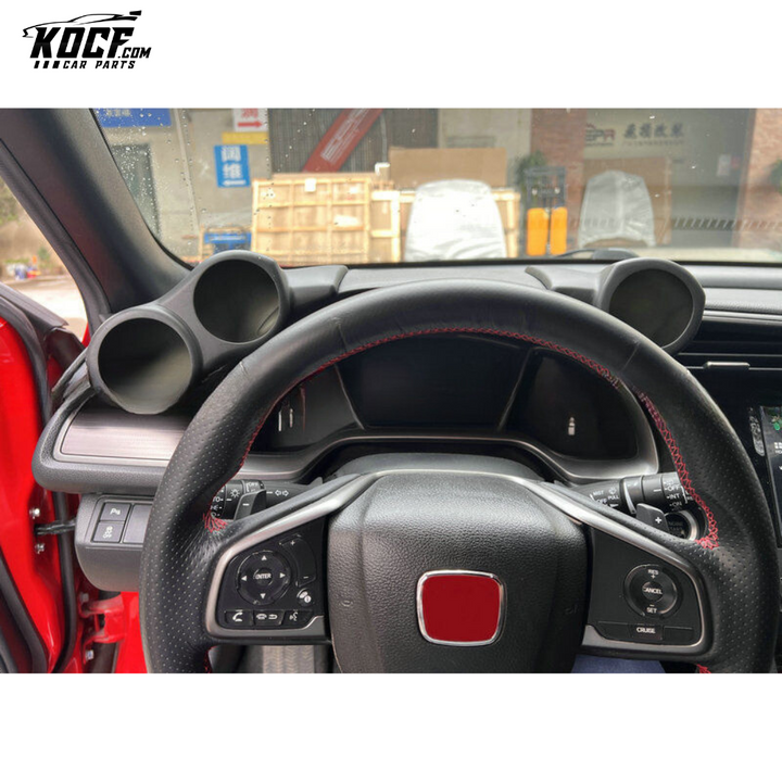 CIVIC FK7 FK8 TYPE R EPR TYPE B 60MM SINGLE GAUGE POD (CAN USE ON LHD OR RHD VEHICLE)