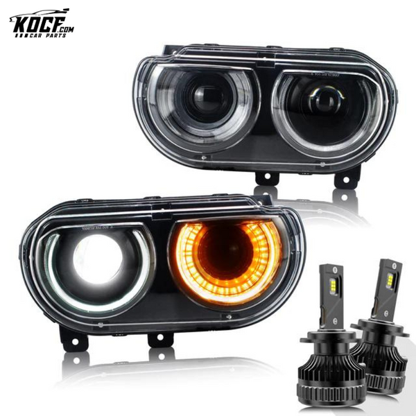 LED Headlights For Dodge Challenger 2008-2014 Front lights Assembly